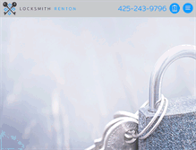 Tablet Screenshot of locksmithrenton.com